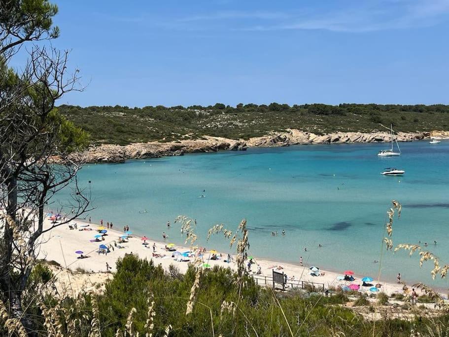 Precioso Apartamento En Primera Linea De Mar Son Parc Kültér fotó