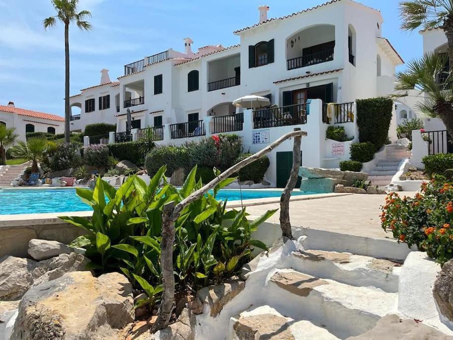 Precioso Apartamento En Primera Linea De Mar Son Parc Kültér fotó